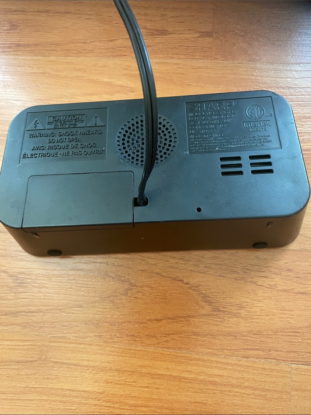 Sharp Digital Alarm Clock - Picture 5 of 5